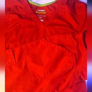 Landau Proflex Red Scrub Set M/MP